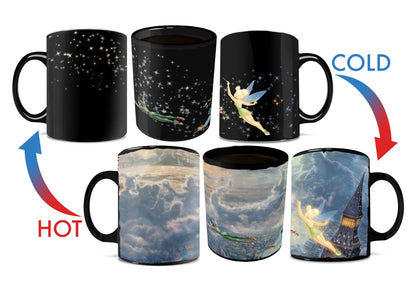 Disney (Tinker Bell and Peter Pan Fly to Never Land) Morphing Mugs® Heat-Sensitive Clue Mug