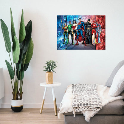 DC Comics (The Justice League) MightyPrint™ Wall Art