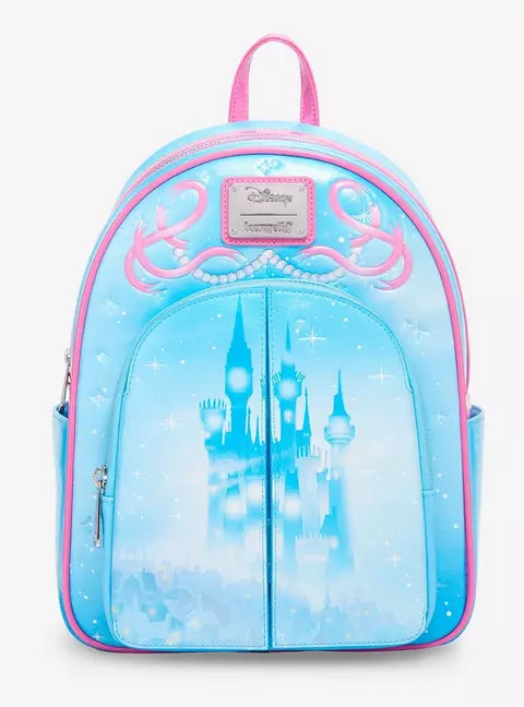 Loungefly Disney Cinderella Castle Door Mini Backpack HT/BL