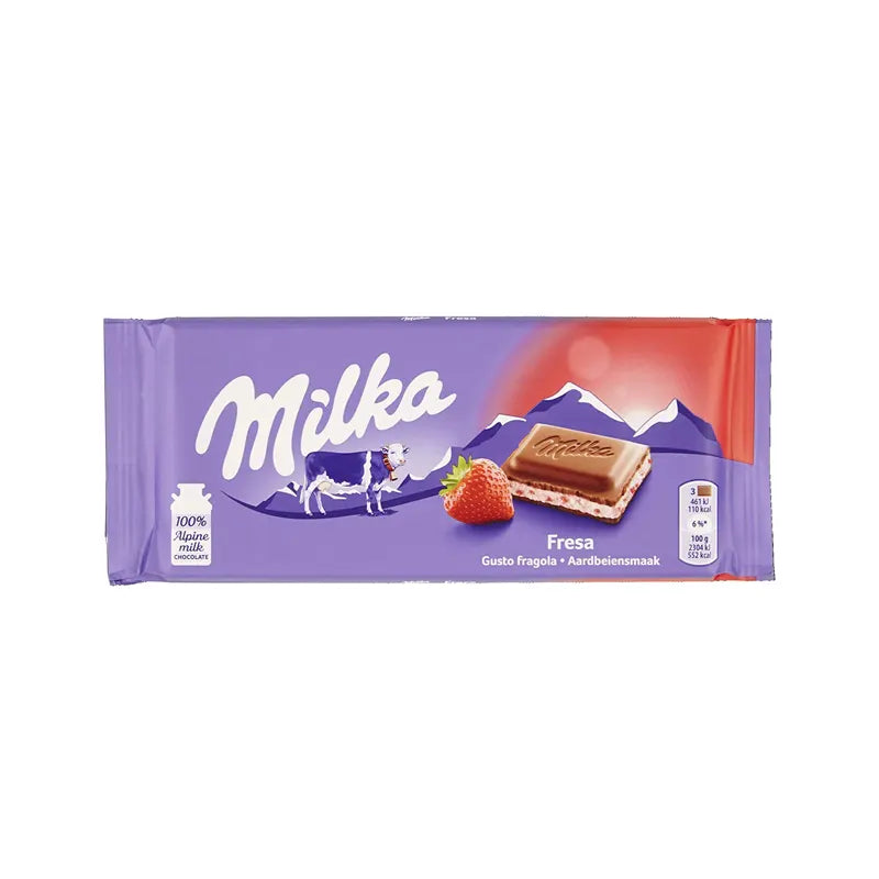 Milka strawberry