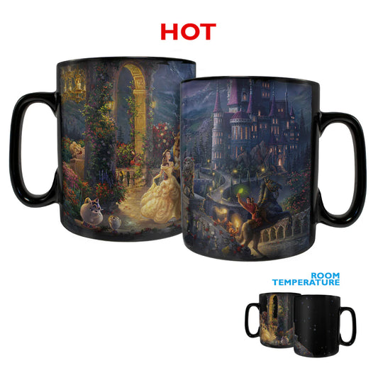 Disney (Beauty and the Beast - Dancing in the Moonlight) Morphing Mugs® Heat-Sensitive Clue Mug