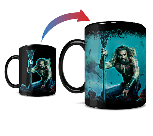 Aquaman (Quest for the Trident) Morphing Mugs® Heat-Sensitive Clue Mug