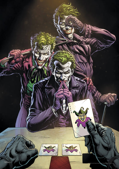 DC Comics (Batman: Three Jokers Comic Book Cover Art) MightyPrint™ Wall Art