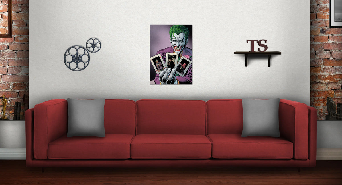 DC Comics (Joker - Cards) MightyPrint™ Wall Art