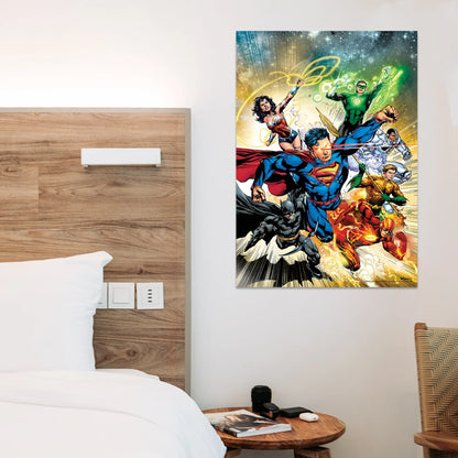 DC Comics (Justice League - Cosmos) MightyPrint™ Wall Art