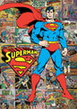DC Comics (Superman - Comic Collage) MightyPrint™ Wall Art