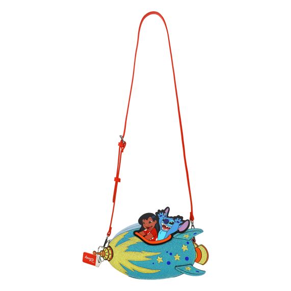 Lilo & Stitch Spaceship Crossbody Purse Bioworld