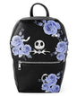 sac jack noir fleur bleu