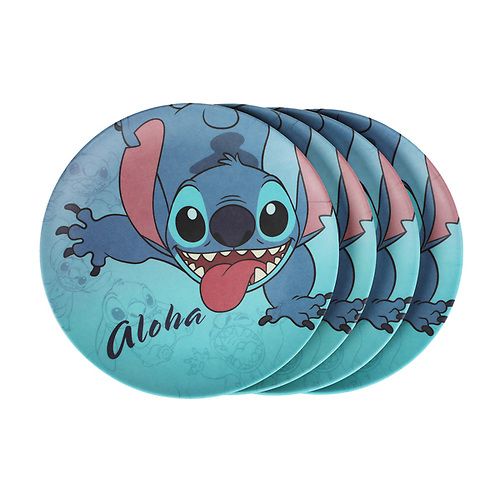 Lilo & Stitch Aloha Bamboo Plates - Set of 4