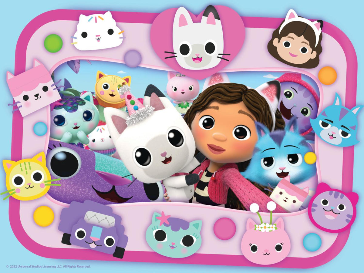 Gabby Dollhouse Prime 3D Jigsaw Puzzle 44009 24pc
12x9" 1di
