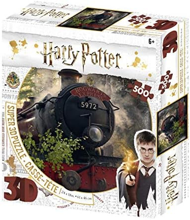 The Hogwarts Express Harry Potter 3D Jigsaw Puzzle 32506 500pc
24x18"