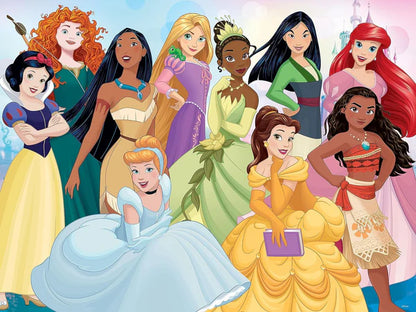 Princess Disney 3D Jigsaw Puzzle 32567 200pc 24x18"