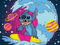 Disney Stitch Surf 500pc 24x18" 1di