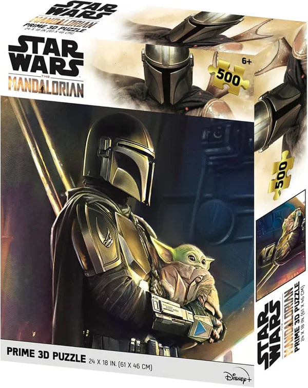 The Mandalorian Star Wars Prime 3D Jigsaw Puzzle 32639
500pc 24x18" 1di