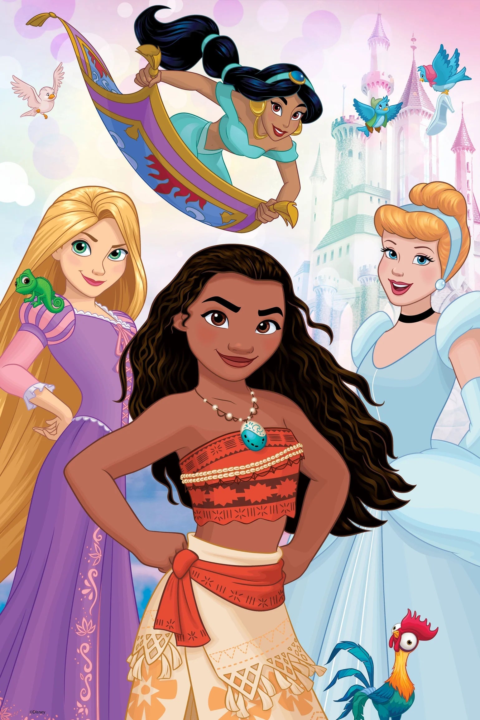 Princess Disney 3D Jigsaw Puzzle 33038 200pc 18x12" 1di