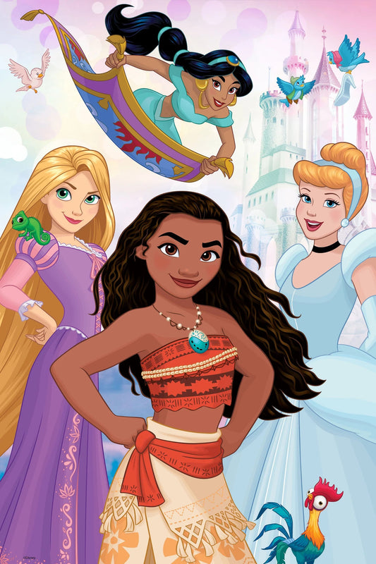Princess Disney 3D Jigsaw Puzzle 33038 200pc 18x12" 1di