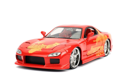 Jada 1/24 "Fast & Furious" Orange Julius' Mazda RX-7 HPD