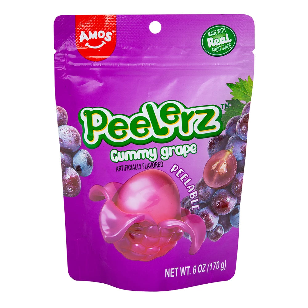 PEELERZ GUMMY GRAPE 6 OZ