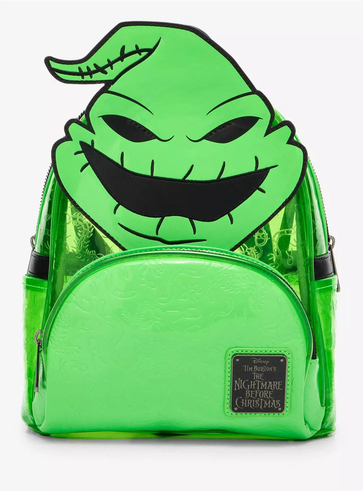 Loungefly Disney The Nightmare Before Christmas Oogie Boogie Translucent Light-Up Mini Backpack HT/BL