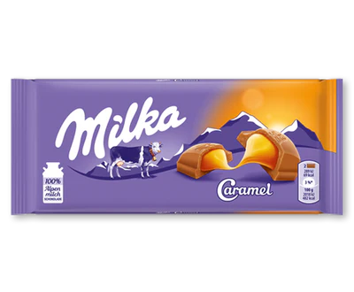 Milka Caramel Bar 100g