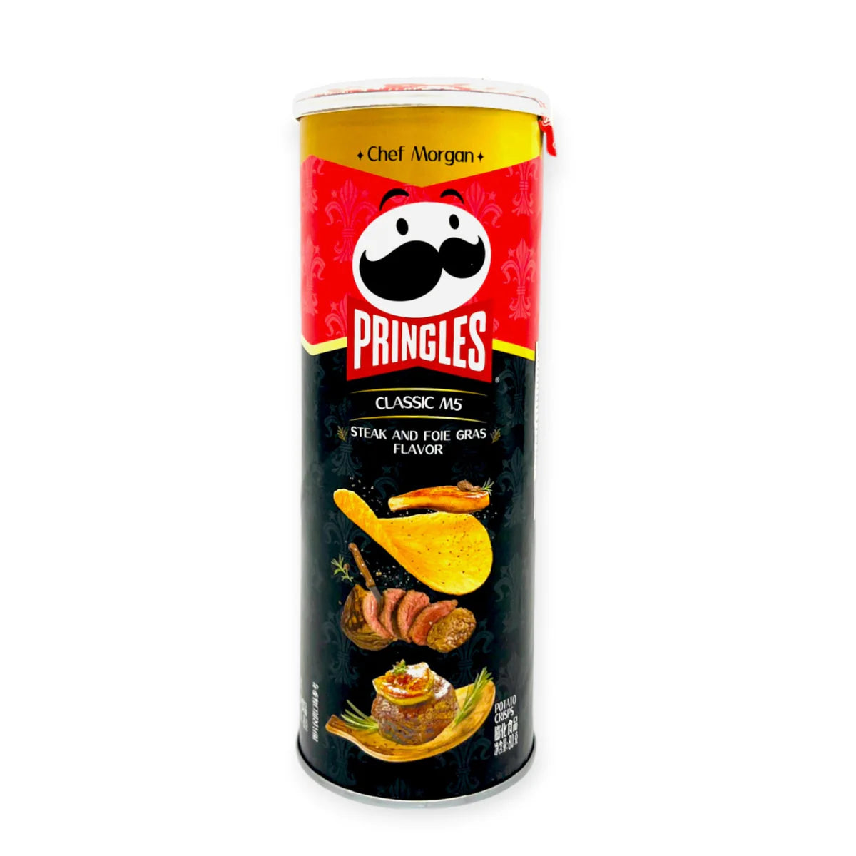 Pringles Potatoes chips Classic Foie Gras Steak Flavor 80g