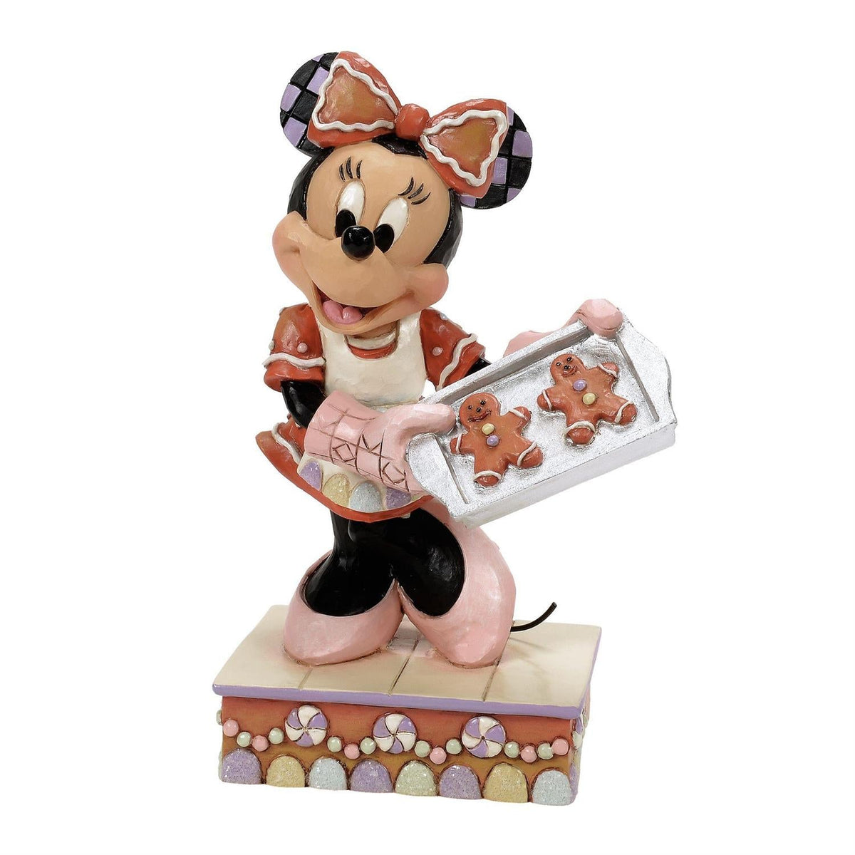 Minnie w/ Gingerbread Cookies Enesco