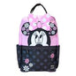 LOUNGEFLY DISNEY MINNIE FLORA/DOTS FULL NYLON BKPK