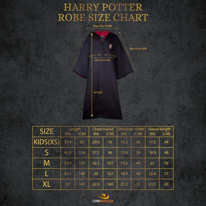 Adults Gryffindor Robe médium