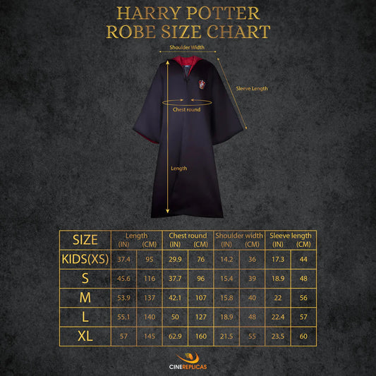 Adults Gryffindor Robe small Cinereplicas