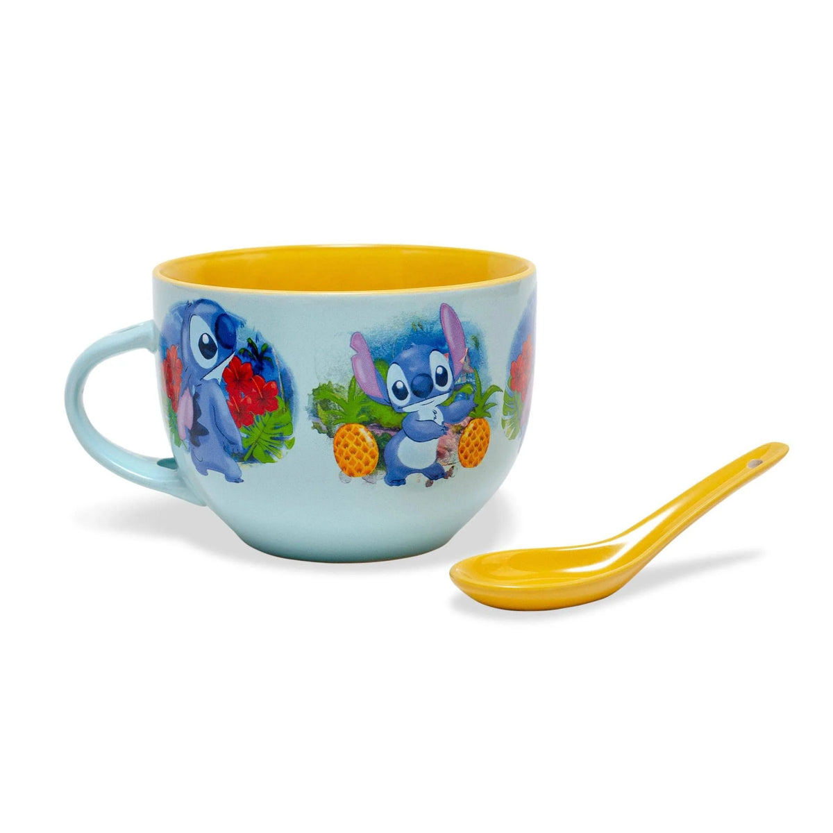 Lilo & Stitch Soup Mug & Spoon Set – Tropical