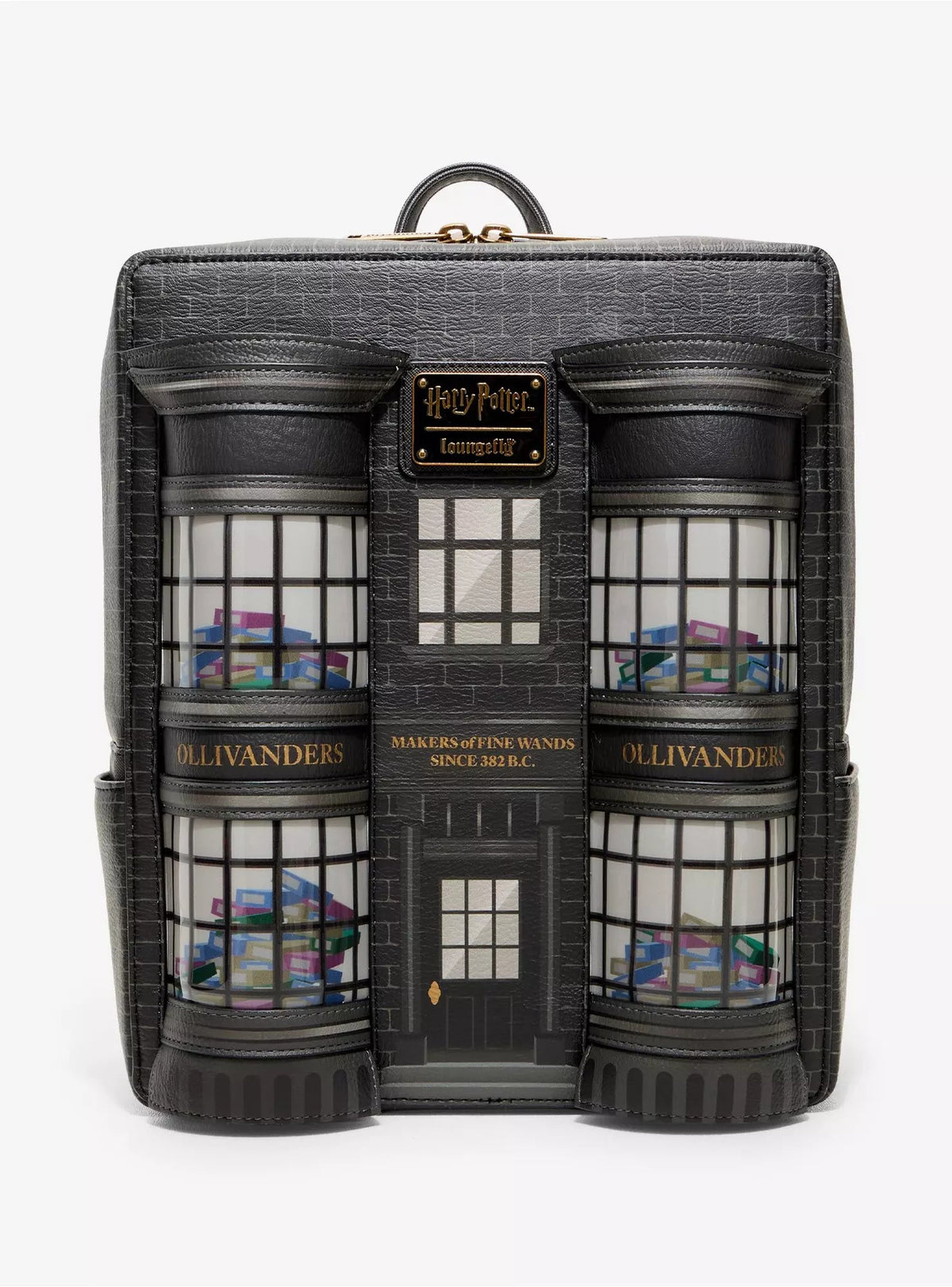Loungefly Harry Potter Ollivanders Light-Up Figural Mini Backpack HT/BL