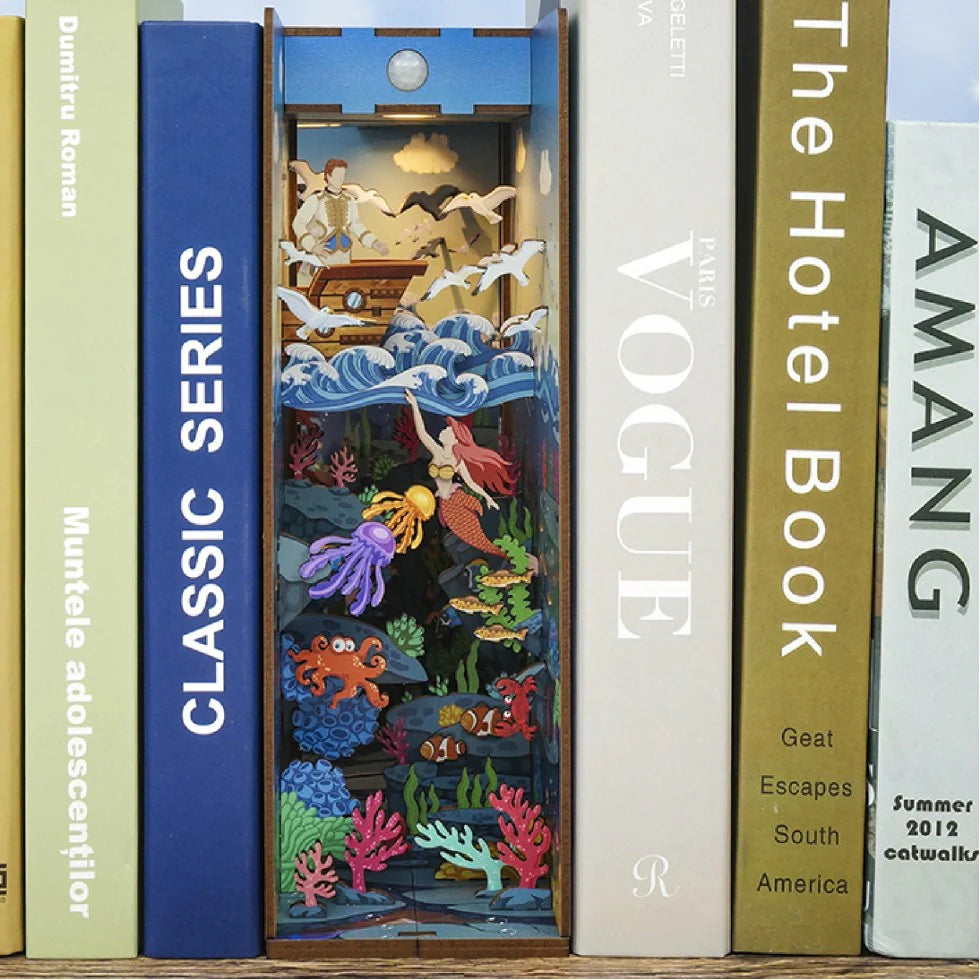 MINI-décor de bibliothèque - THE LITTLE MERMAID