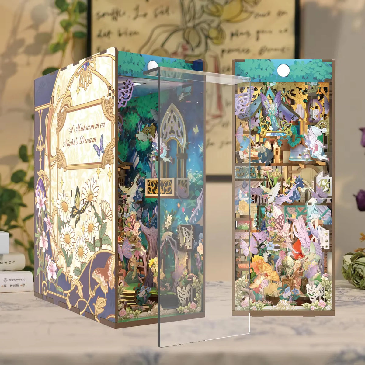MINI-décor de bibliothèque - A MIDSUMMER'S NIGHT DREAM
