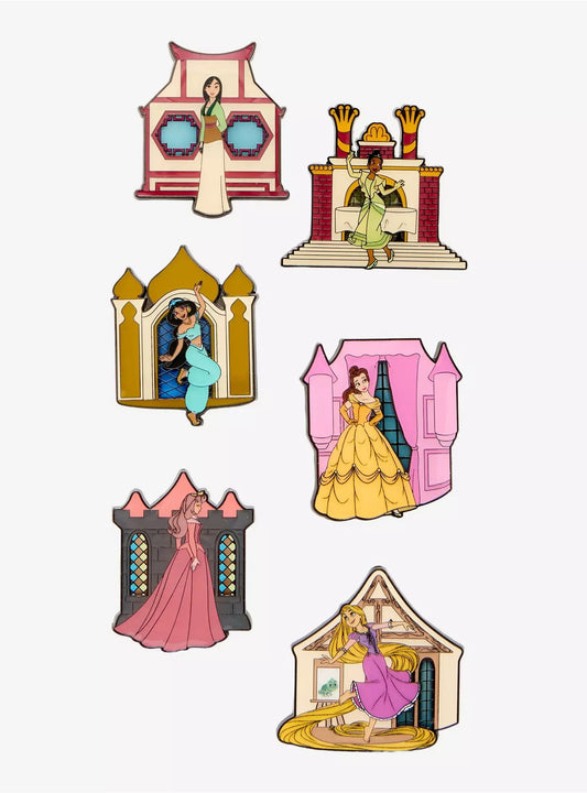 Loungefly Disney Princess Castle Blind Box Enamel Pin HT/BL