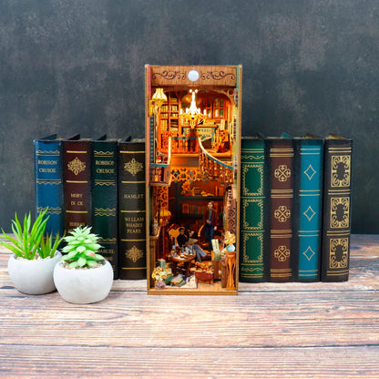 MINI-décor de bibliothèque - VIOLIN DETECTIVE AGENCY