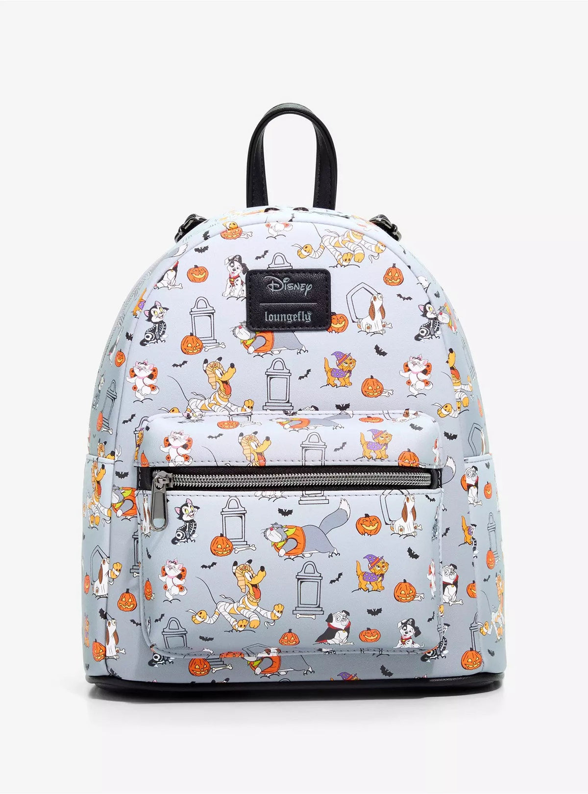 Loungefly Disney Cats & Dogs Halloween Mini Backpack HT/BL