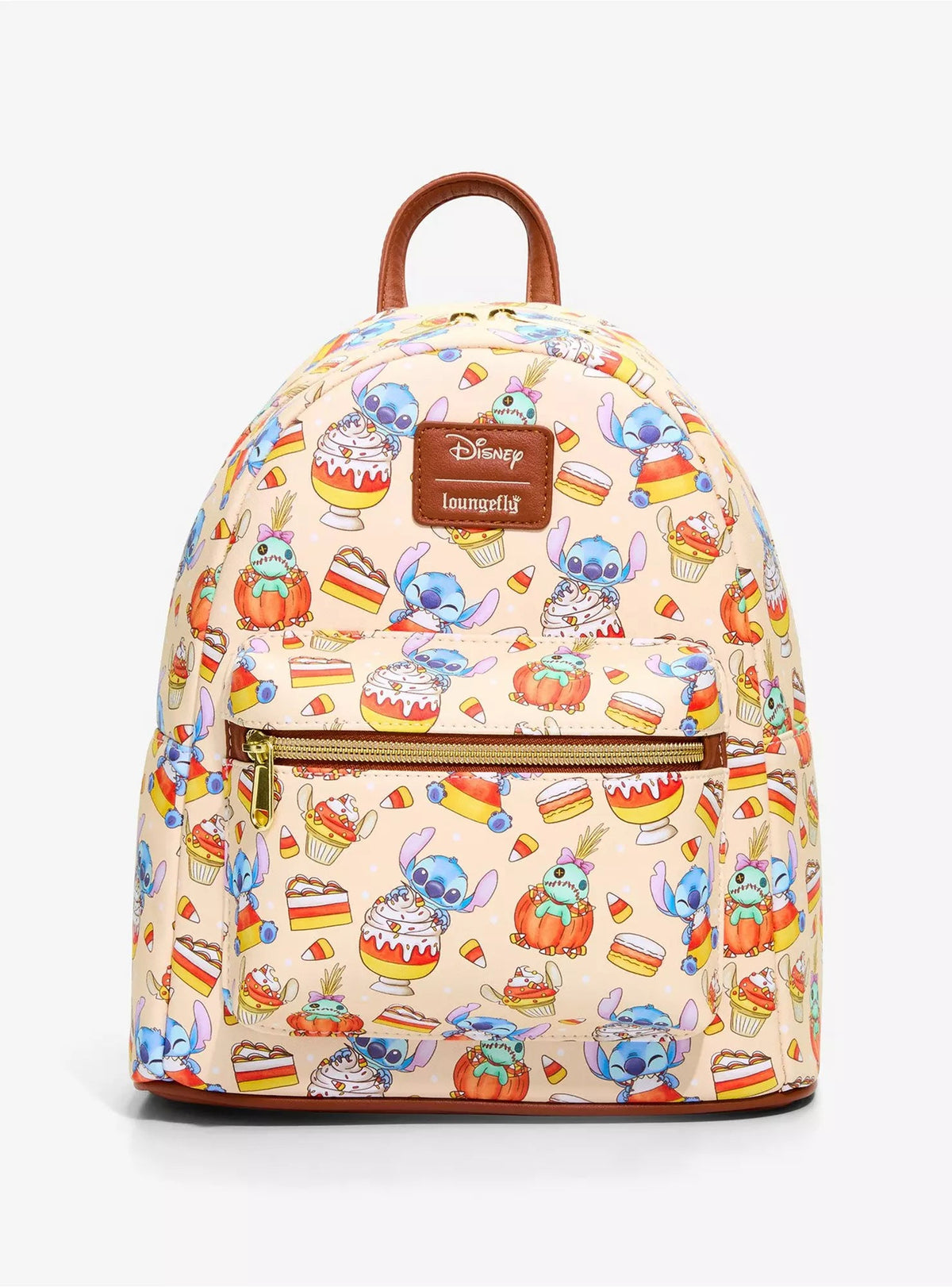 Loungefly Disney Stitch & Scrump Halloween Treats Mini Backpack HT/BL