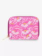 Loungefly Disney Alice In Wonderland Cheshire Cat Collage Mini Zipper Wallet HT/BL