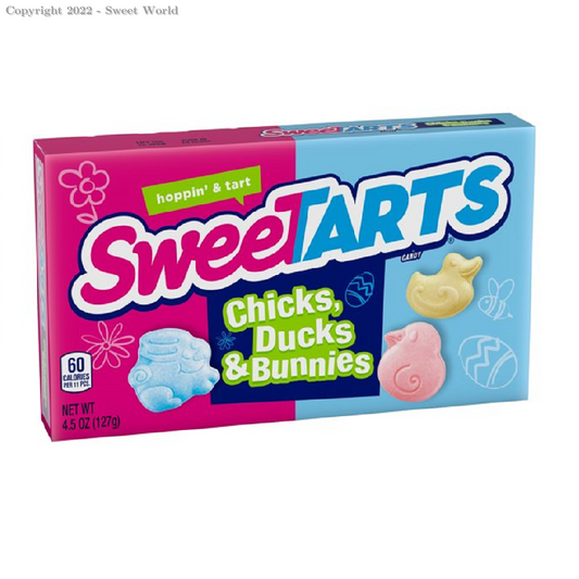 SWEETARTS CHICKS DUCKS BUNNIES EASTER
