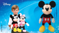 DISNEY CLASSIC MEDIUM PLUSH - MICKEY Import dragon