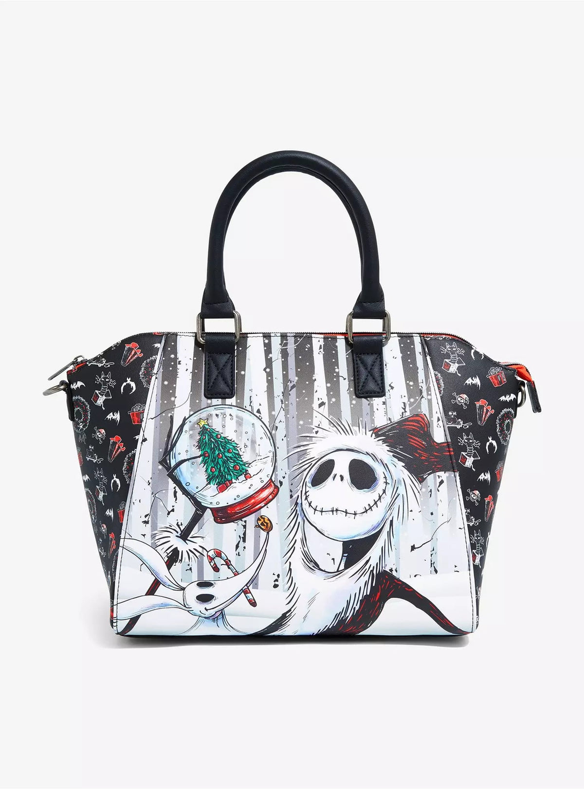 Loungefly The Nightmare Before Christmas Jack & Zero Satchel Bag HT/BL