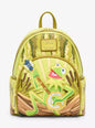 Loungefly Disney Muppets Kermit the Frog Rainbow Connection Banjo Mini Backpack HT/BL