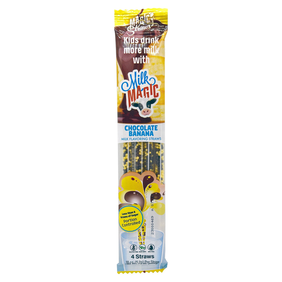 Milk straw chocolate banana Jimmy zee