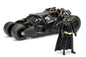 Jada 1/24 "The Dark Knight" Batmobile w/ Batman Figure - 2008 HPD