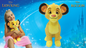DISNEY MEDIUM PLUSH - SIMBA IN BAG Import dragon