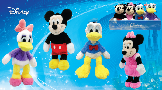 DISNEY MICKEY AND FRIENDS SOFT PLUSH ASST IN CDU Import dragon