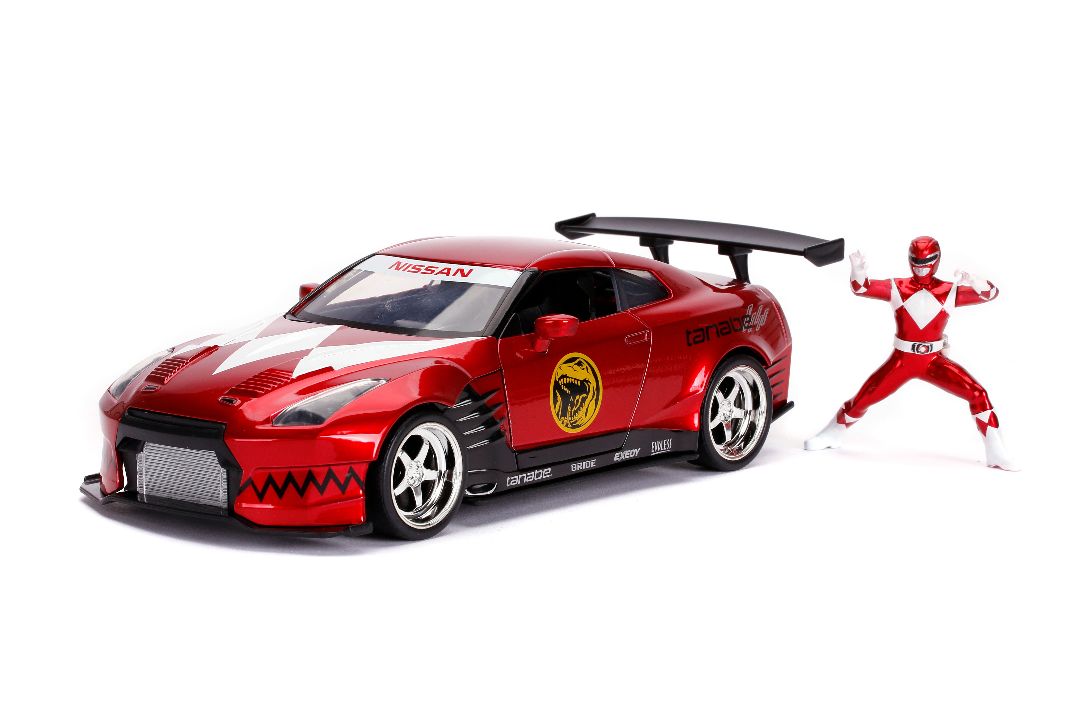 Jada 1/24 "Hollywood Rides" 2009 Nissan GT-R (R35) w/ figure