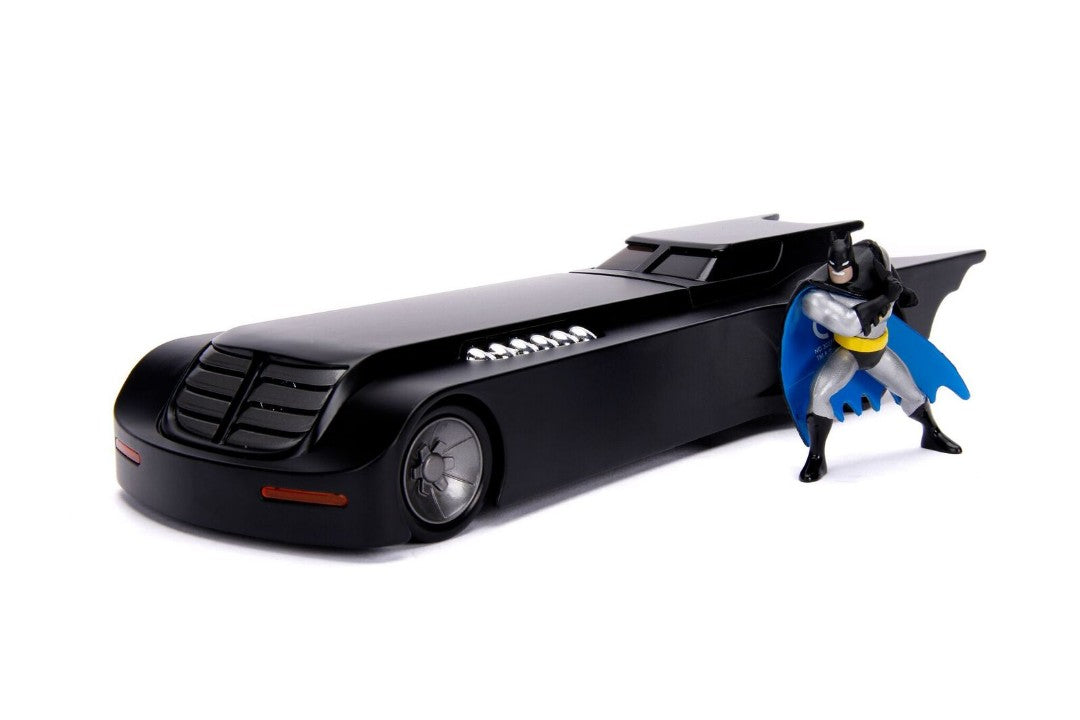 Jada 1/24 "Batman Animated Series" Batmobile W/Batman Figure HPD