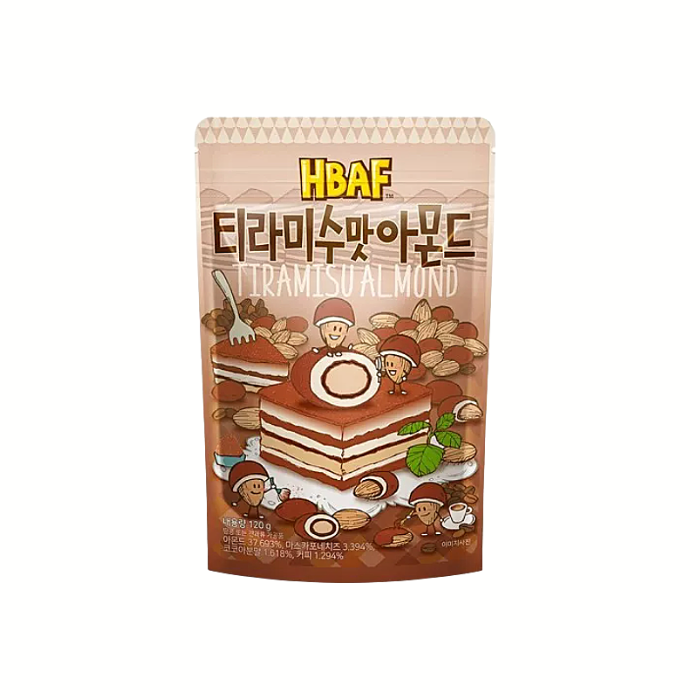 HBAF Tiramisu Almond 120g