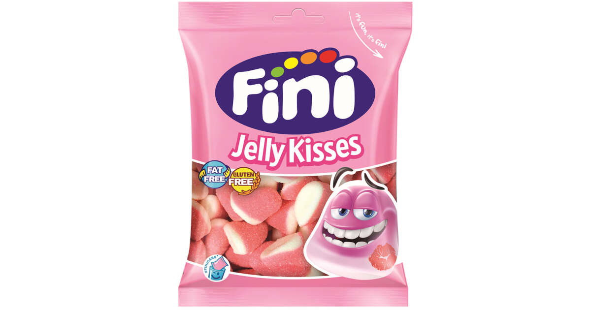 Fini Bisous Fraise 90g Exosweet